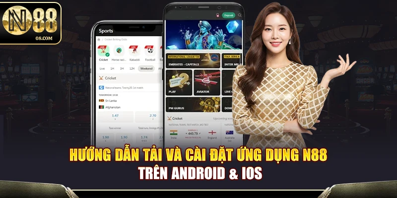Hướng dẫn tải và cài đặt ứng dụng N88 trên Android & iOS